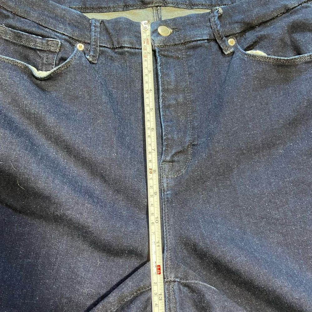Good American Always Fits Good Legs Cigarette Jeans Women’s Size 14-18 - Picture 9 of 11